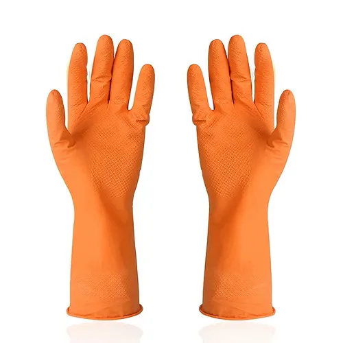 safety waterproof household latex rubber gloves 3